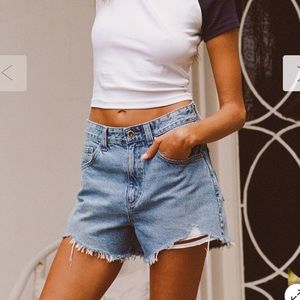 cotton on denim shorts